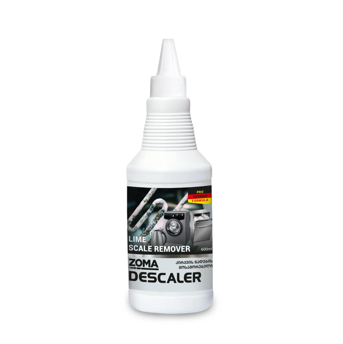 Zoma Descaler - კირქვის ნადების მოსაშორებელი - 600მლ - DS0600
